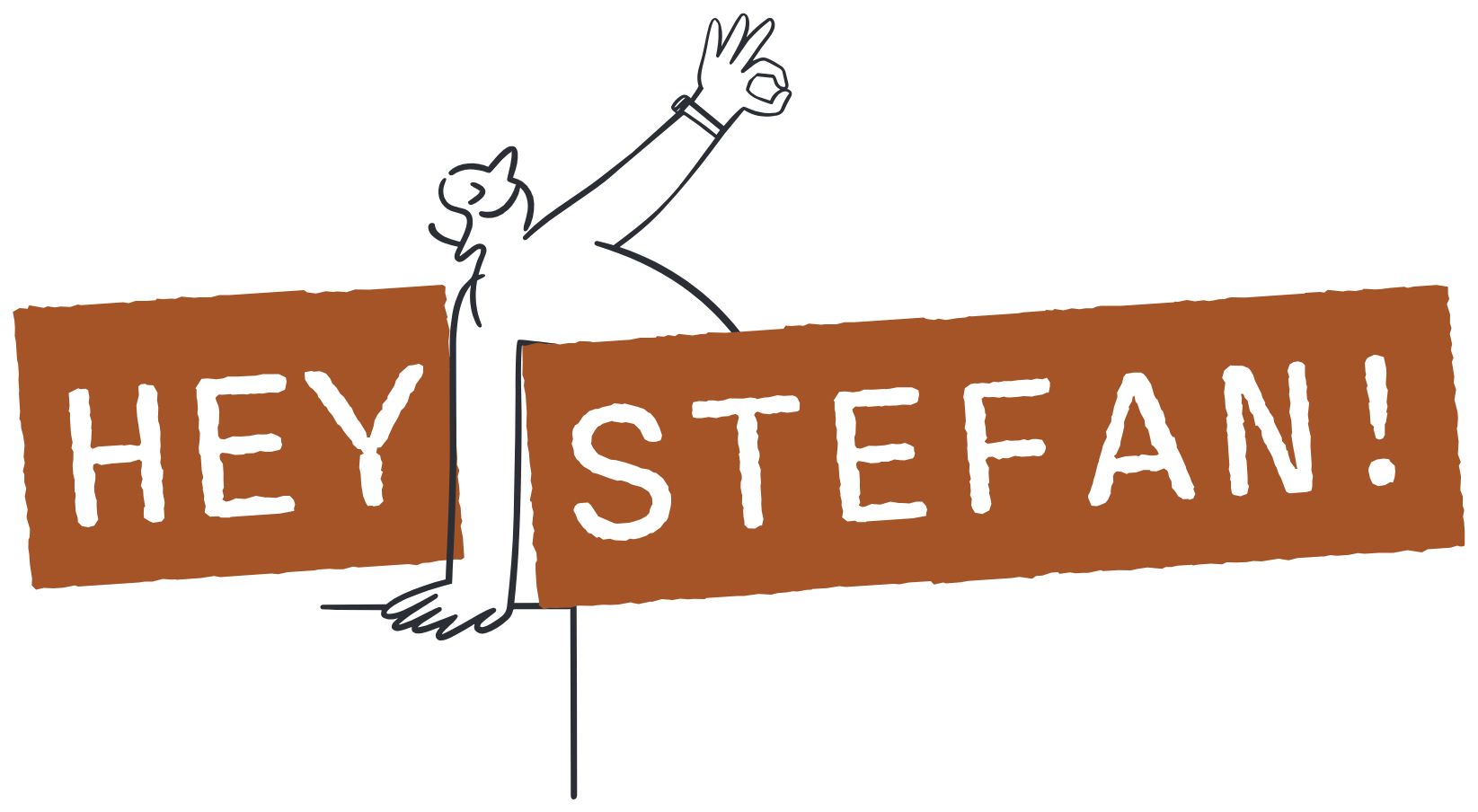 Hey Stefan! logosu