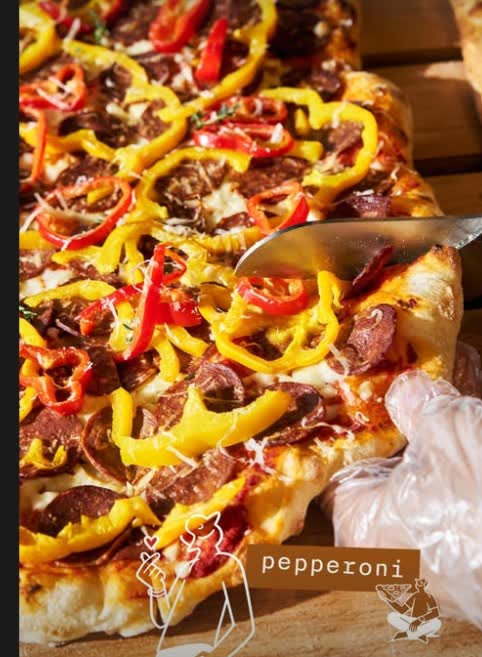 Pepperoni pizza
